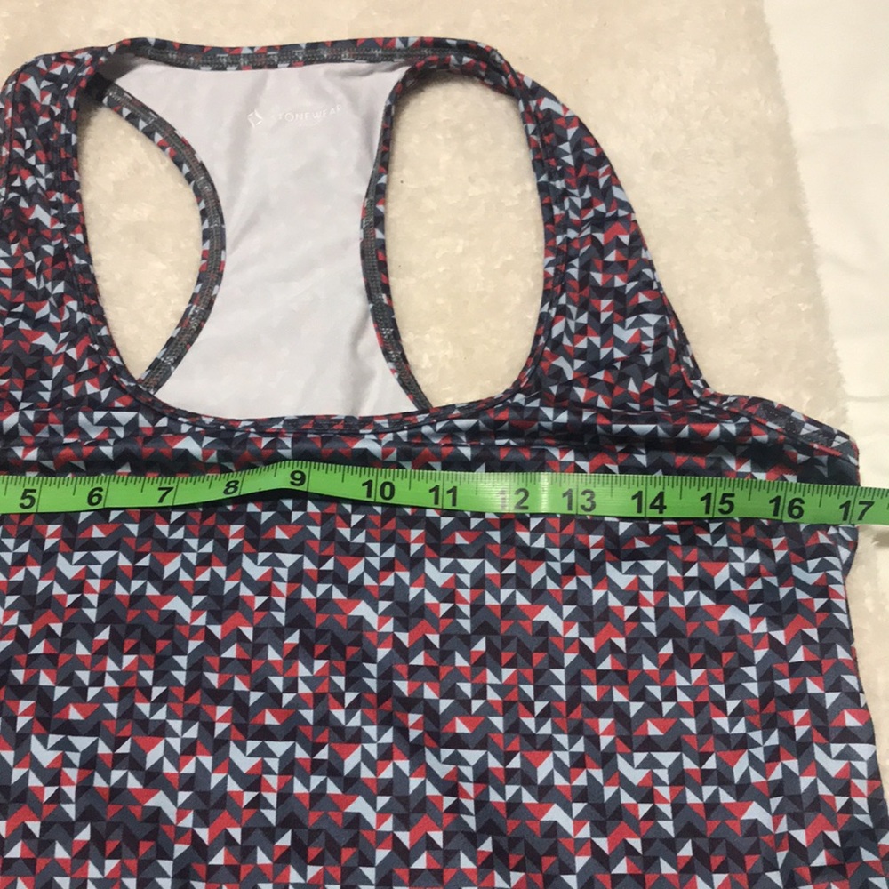 Stonewear Patterned Racerback Tank Top - Picture 3 of 5